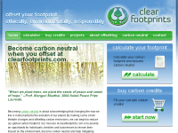Clear Foot Prints