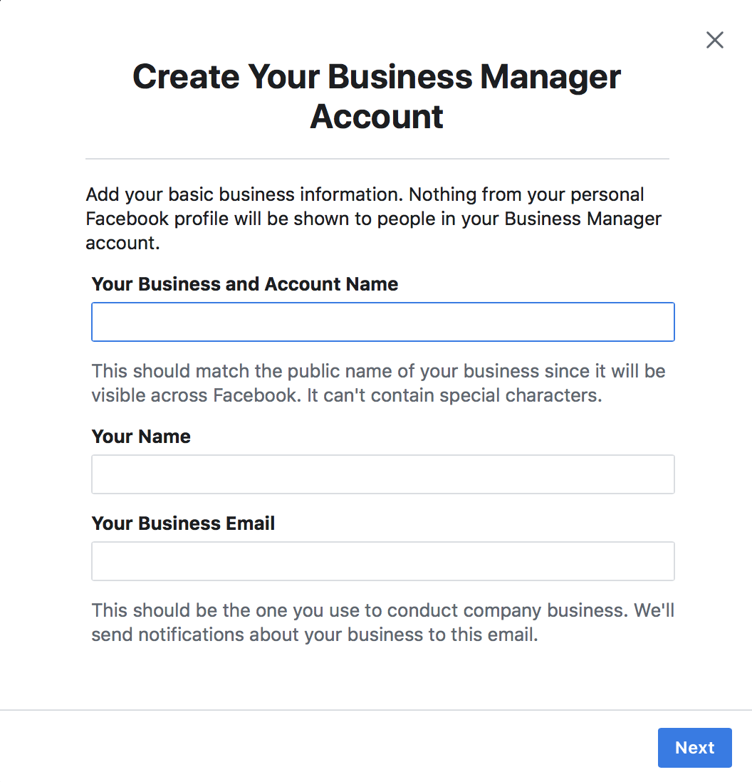 How to set up Facebook Business Manager